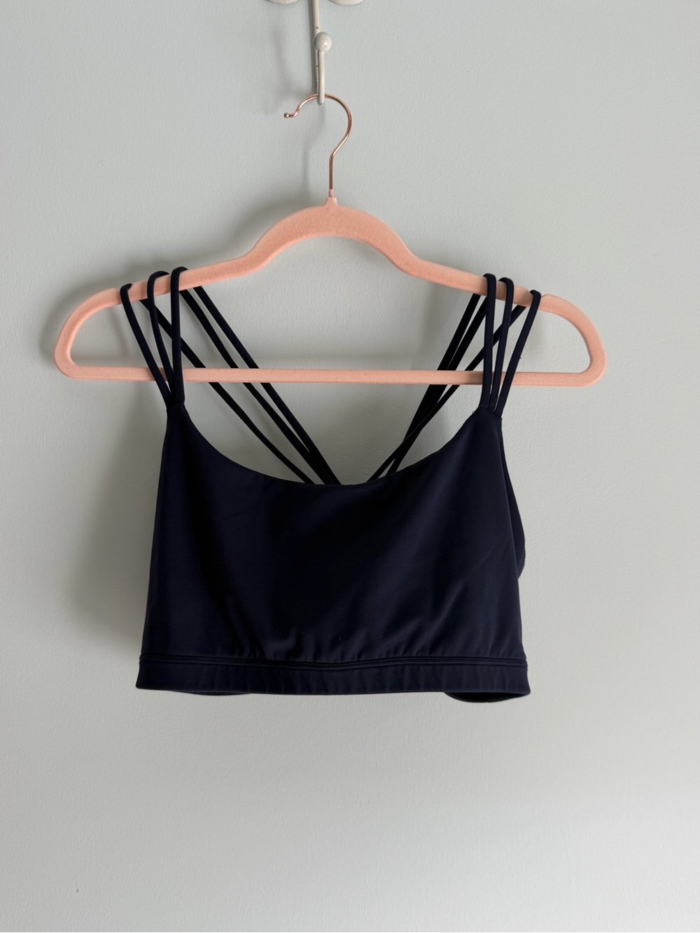 GapFit Eclipse Sports Bra Bralette in Navy XL